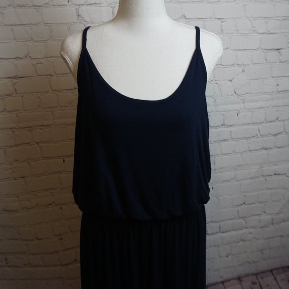 Olivia Rae Dresses & Skirts - Olivia Rae Navy Blue Maxi Dress XL